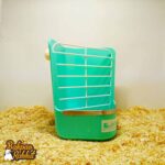 Jolly JP139 2 in 1 Hay Rack & Feeding Bowl Blue