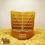 Jolly JP140 2 in 1 Hay Rack & Feeding Bowl Brown