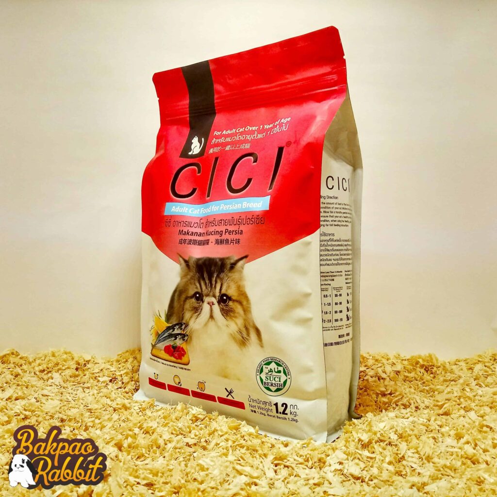 CICI Adult Cat Food for Persian Breed 1.2kg Bakpao Rabbit