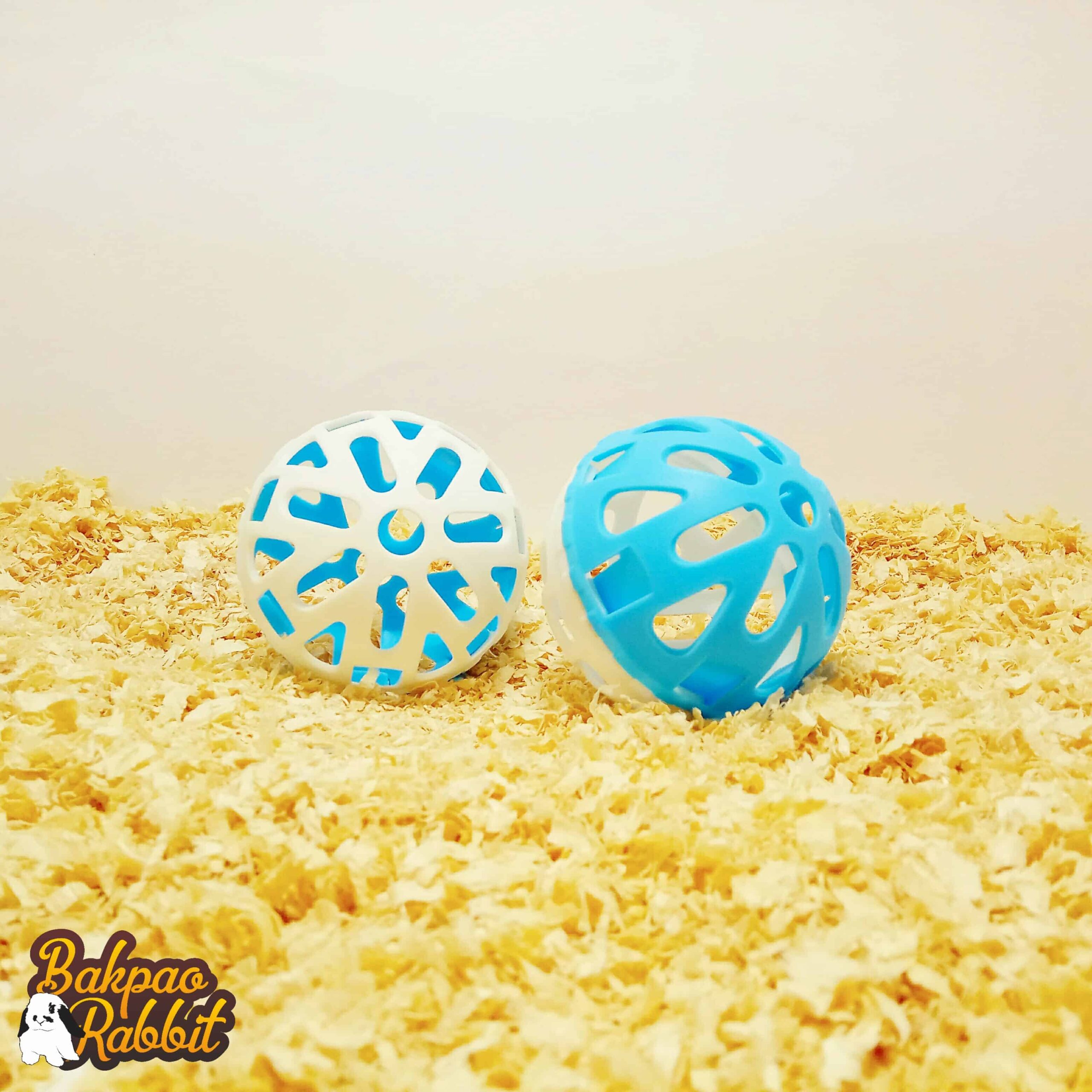 Alice AE80 Pincico Play Ball For Rabbits Blue - Bakpao Rabbit