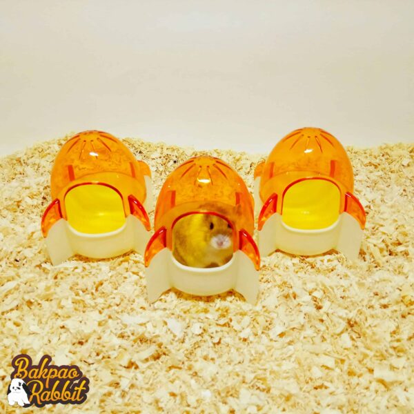 Alex AL136 Hamster Rocket Room Yellow