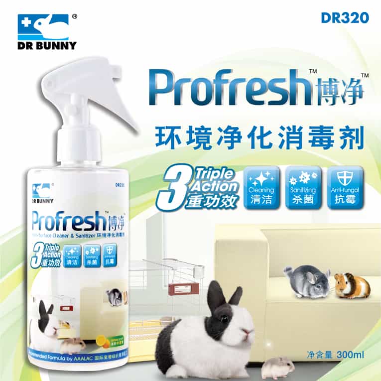 Dr Bunny DR320 Profresh Multi-Surface Cleaner & Sanitizer 300ml
