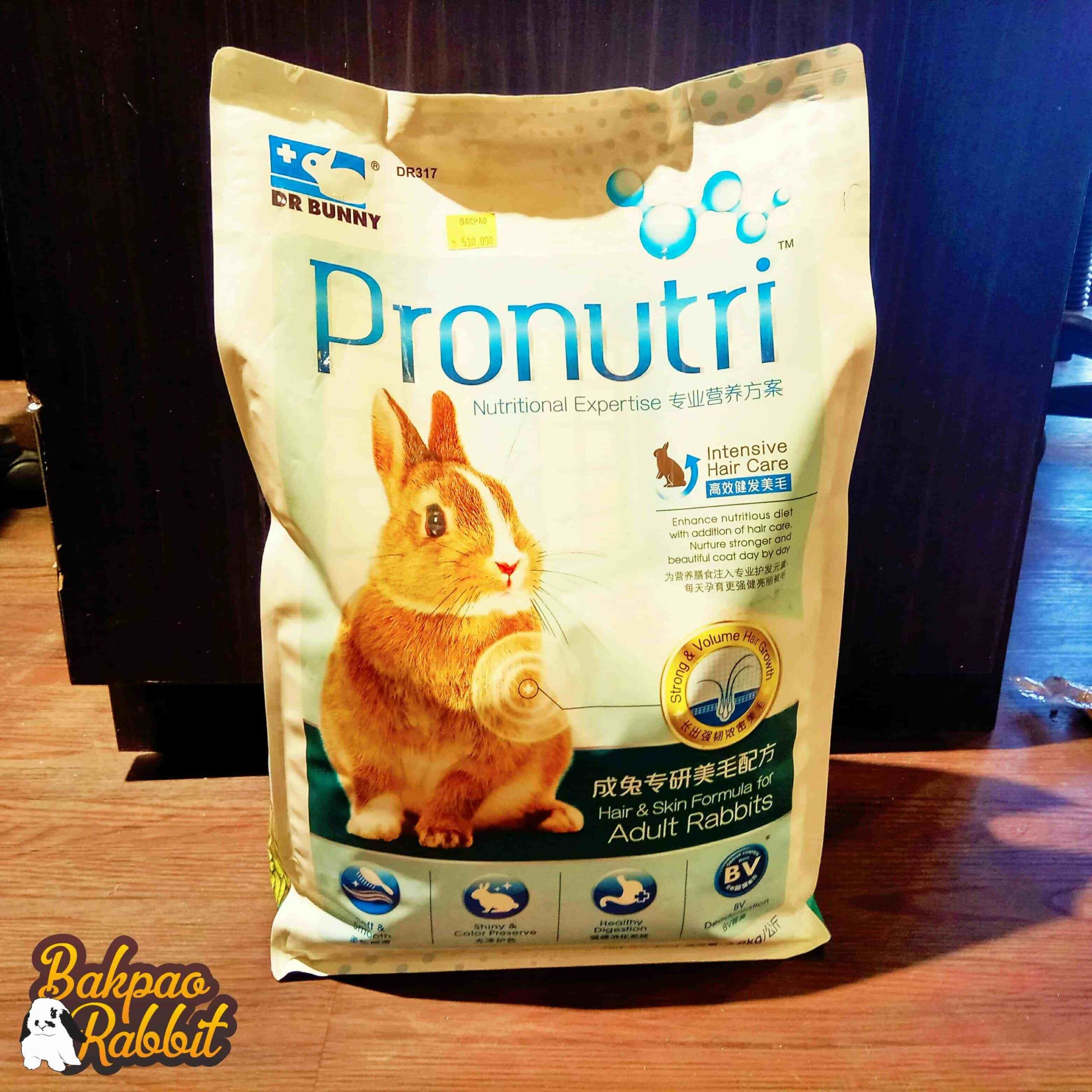 Dr Bunny DR317 Pronutri Hair & Skin Formula For Adult Rabbits 3.6kg