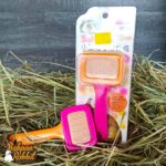 Jolly JP114 Soft Brush for Small Animals Orange + Pink