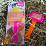 Jolly JP114 Soft Brush for Small Animals Orange + Pink