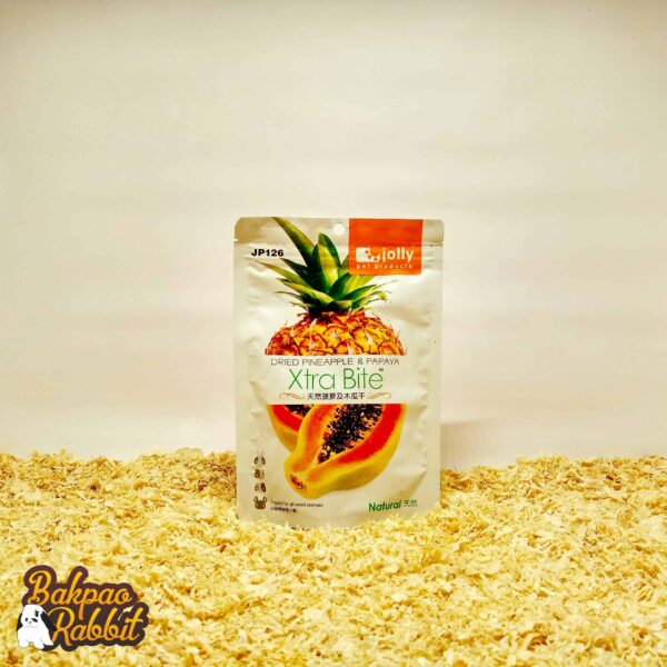 Jolly JP126 Xtra Bite Dried Pineapple & Papaya 30g