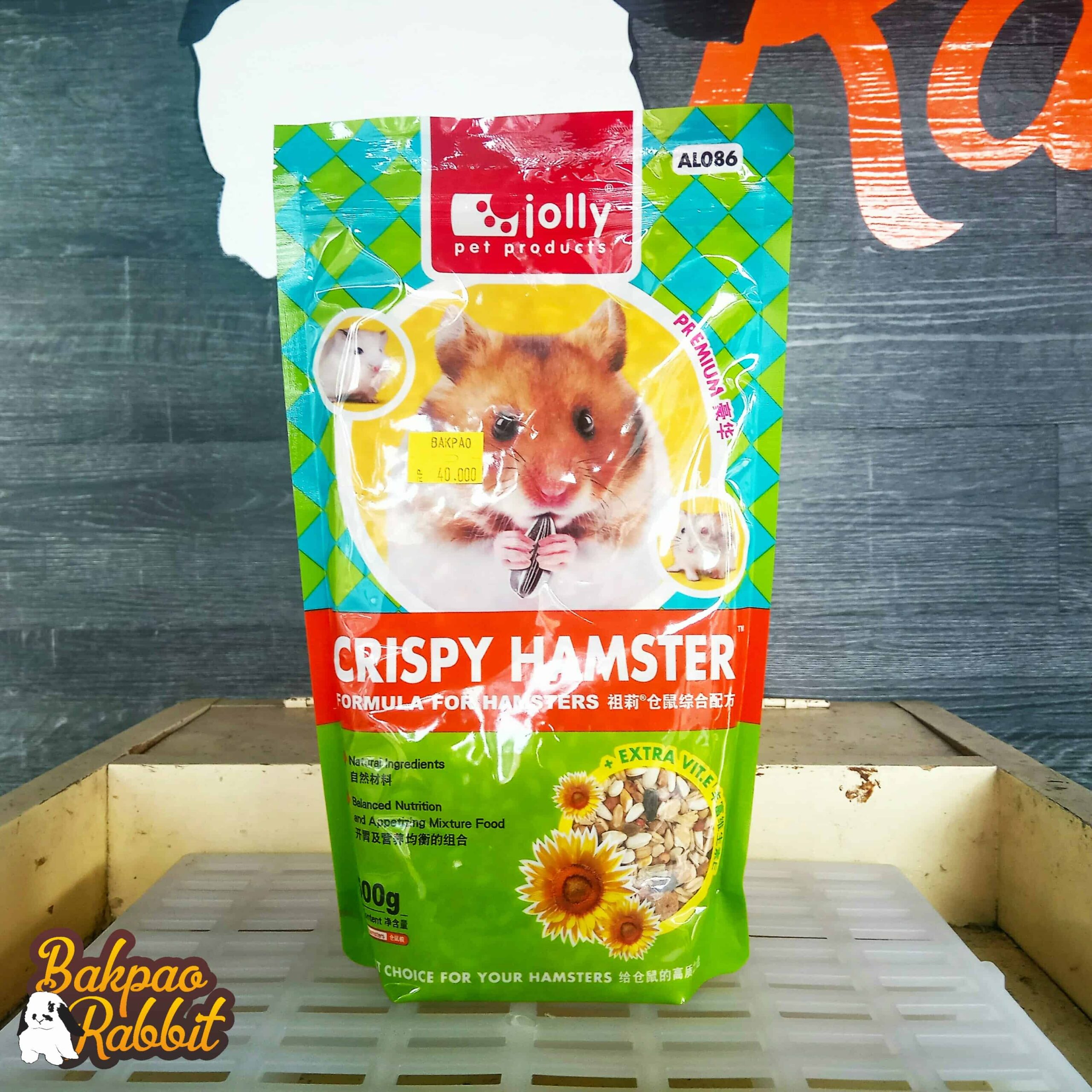 Jolly AL040 Crispy Hamster 1Kg