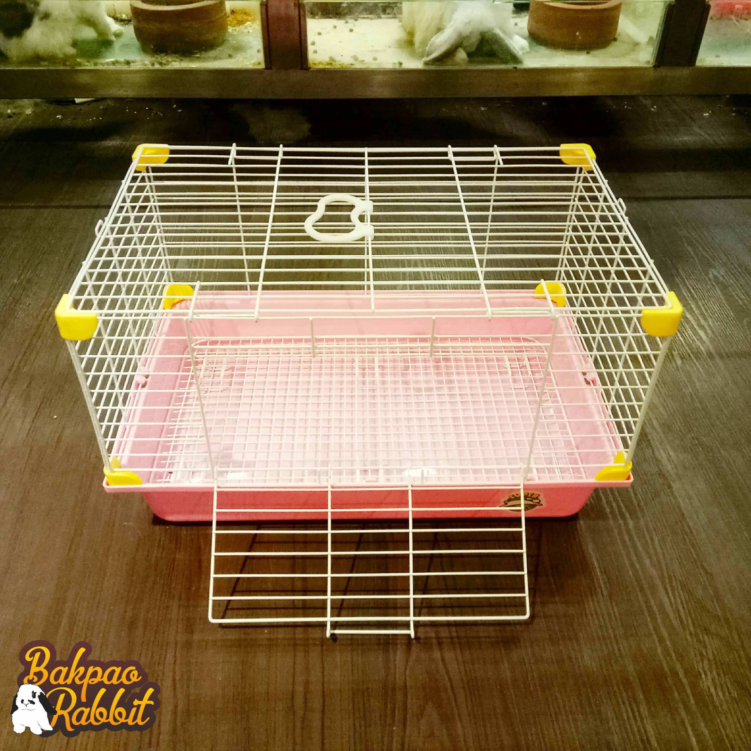Super Rabbit SR06 Simple Cage For Rabbit Pink