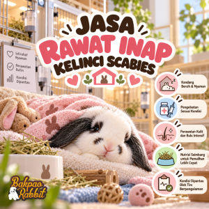 Jasa Rawat Inap Kelinci Scabies